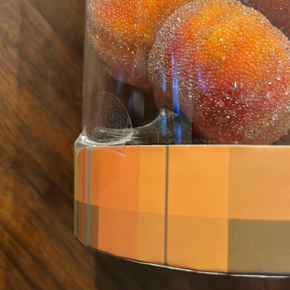 UNOPENED DOMAIN BEADED UNSCENTED DECORATIVE MINI PUMPKINS - SO FESTIVE! - Picture 4 of 8